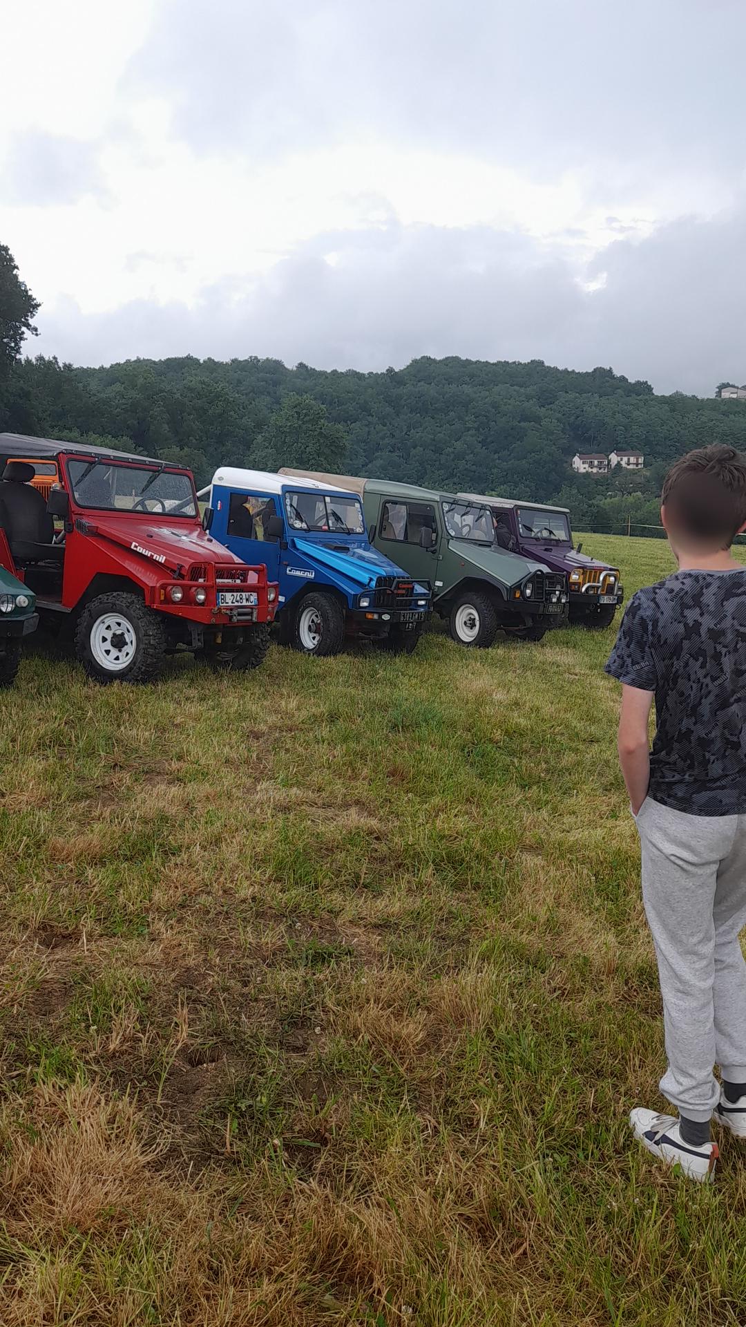 Véhicule capturé pour Festival dans l'retro