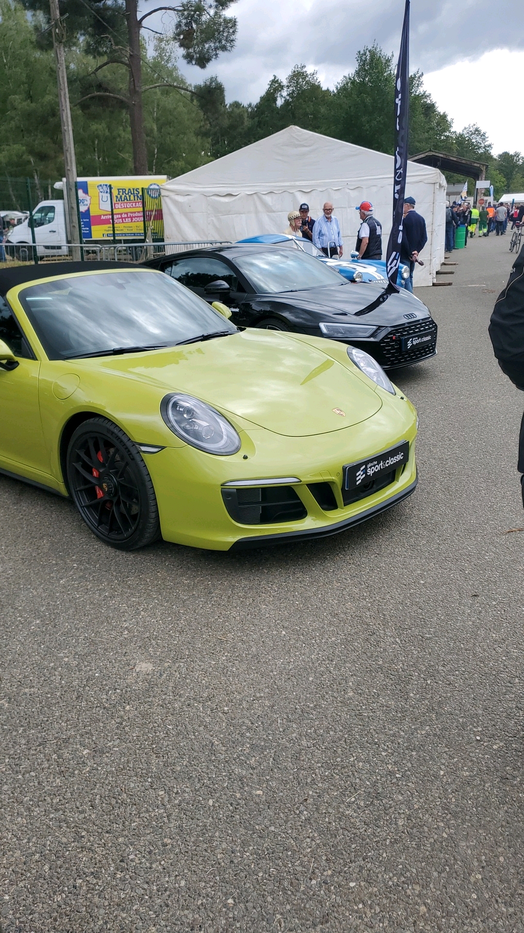 Véhicule capturé pour 24 heures du Mans