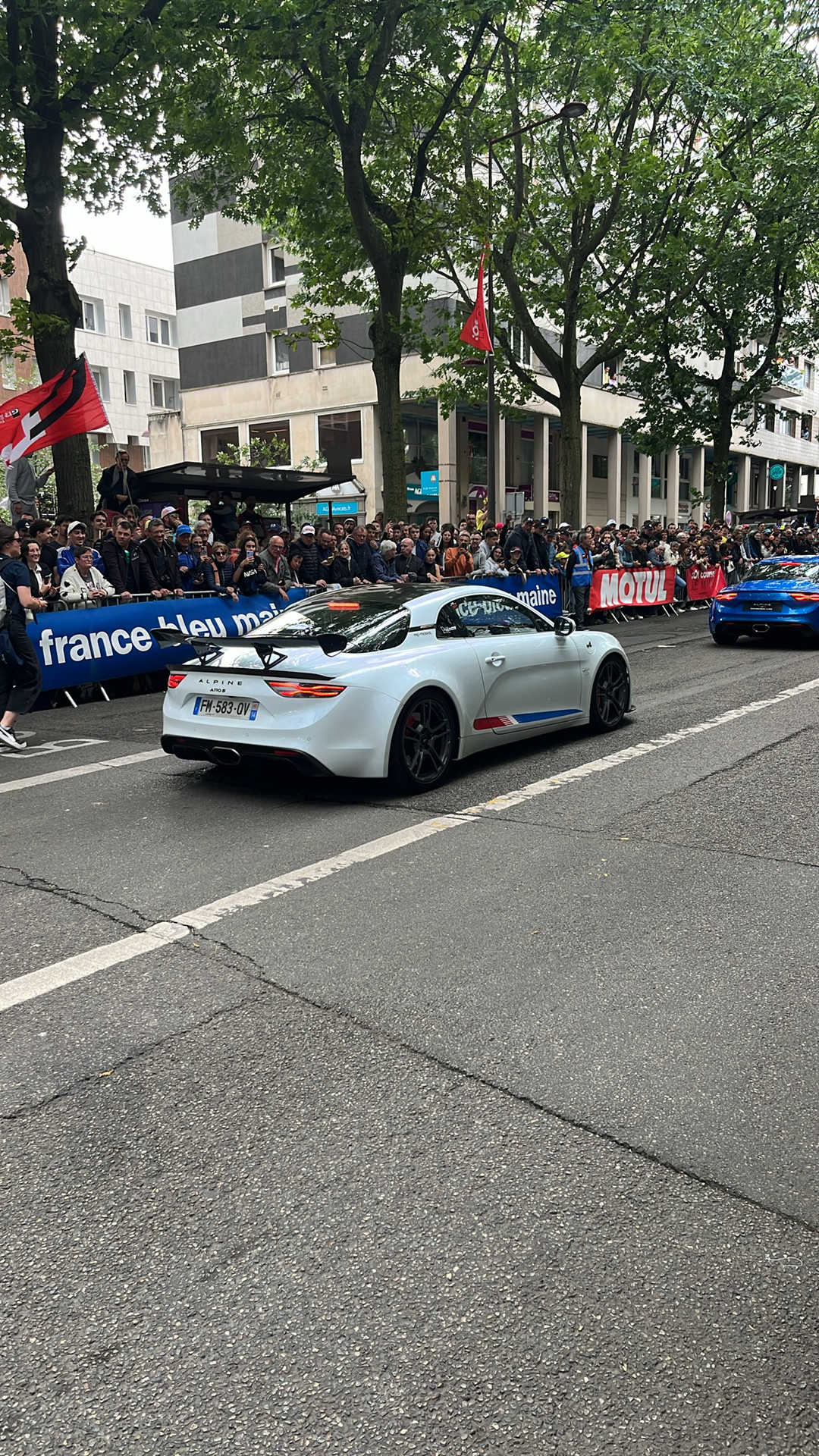 Véhicule capturé pour 24 heures du Mans