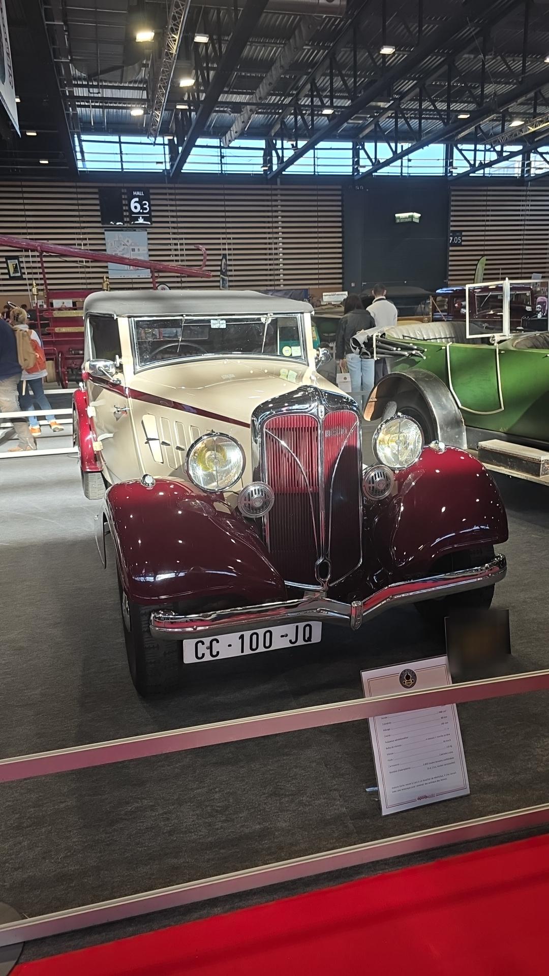 Véhicule capturé pour Époque auto 2025