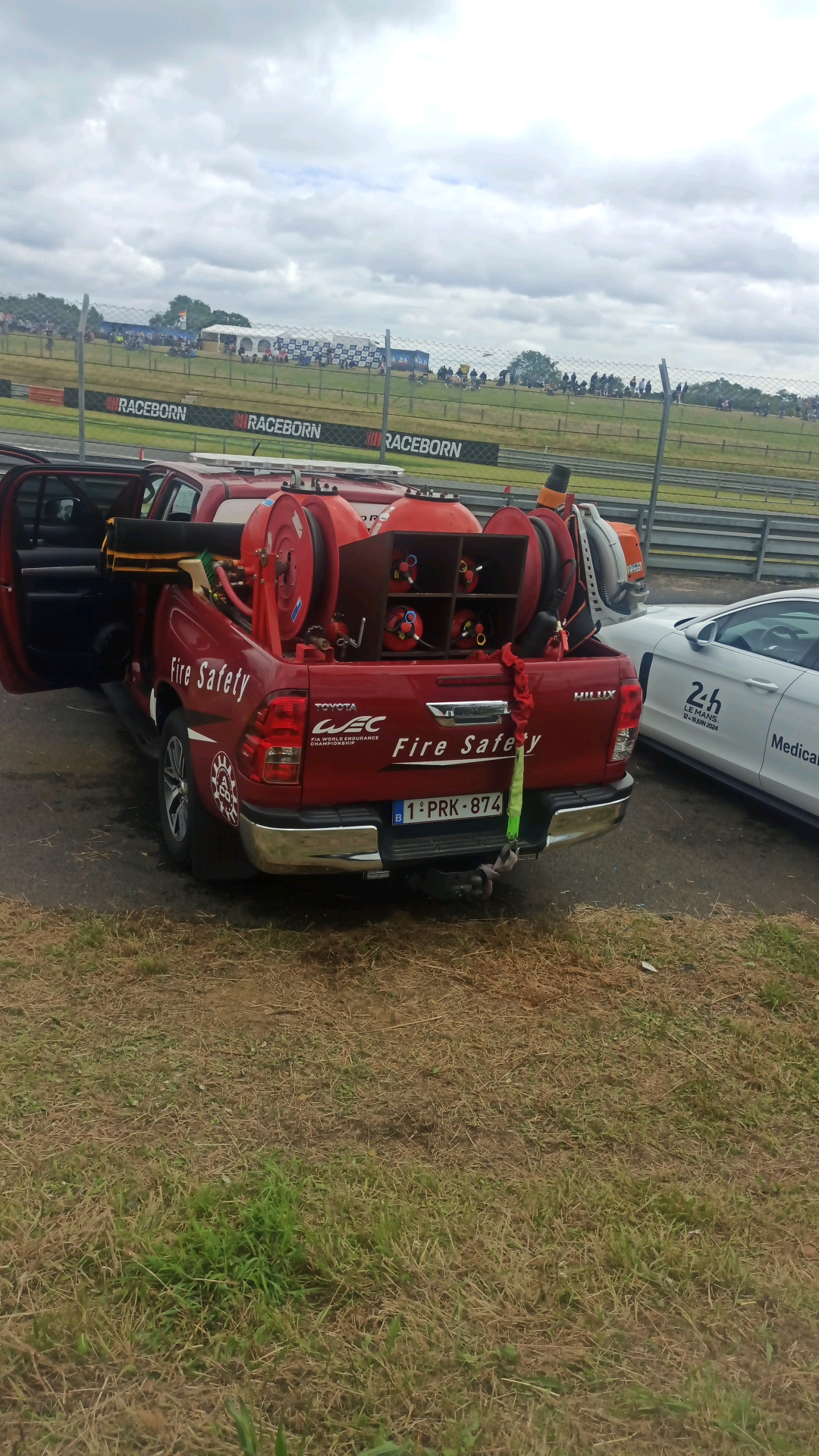 Véhicule capturé pour 24 heures du Mans