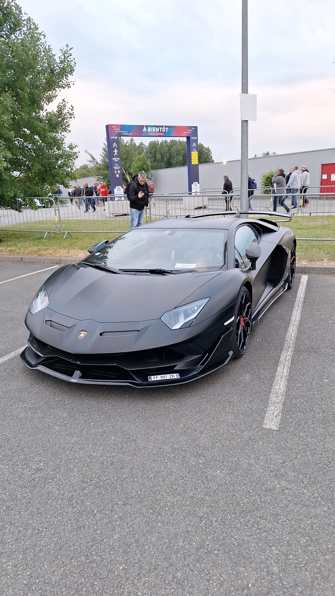 Véhicule capturé pour 24 heures du Mans